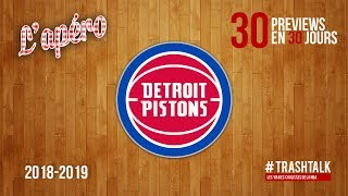 NBA Preview 201819  les Detroit Pistons [upl. by Olmstead]