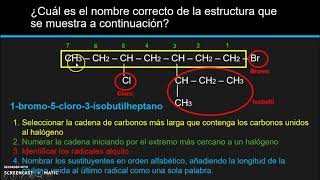 Grupos funcionales Halogenuros de alquilo y alcoholes [upl. by Ala]