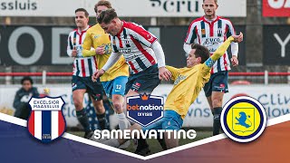 KELDERKRAKER met VEEL DOELPUNTEN ⚔  Excelsior Maassluis vs FC Lisse  Samenvatting [upl. by Lekym]