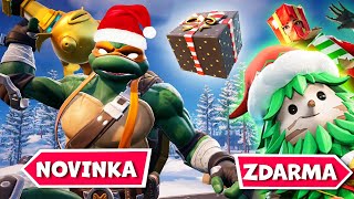 VÁNOČNÍ FORTNITE UPDATE 🎁 [upl. by Aieka]