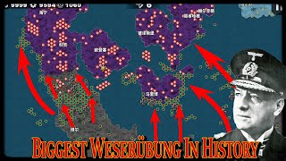 Biggest Weserubung In History 1  Glory Mod [upl. by Adela]