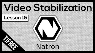 Natron Lesson 15  Video stabilization with Tracker and Transform nodes [upl. by Ahcila]