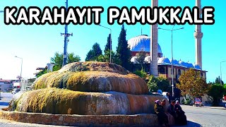 Pamukkale Karahayit Denizli Türkiye [upl. by Suirad]