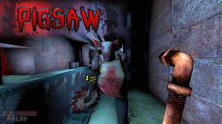 PIGSAW  Full Gameplay  Short Indie Horror game [upl. by Patin671]