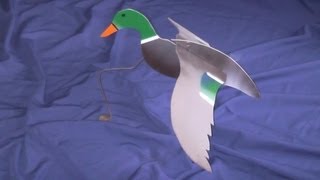 NEW 3D FLYING MALLARD DECOY [upl. by Ylenaj]