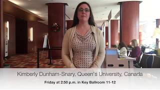 SfRBM 2017 Oral Presentation  Kimberly DunhamSnary [upl. by Fisken]