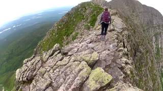 Mt Katahdin Knife Edge Trail Highlights [upl. by Koah]