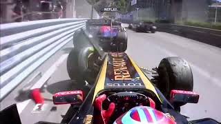 Vitaly Petrov onboard crash Monaco GP 2011 [upl. by Latsyc]