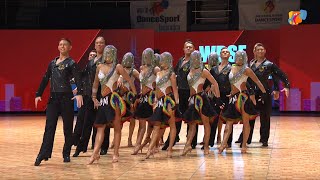 2023 WDSF World Formation Latin Final Hong Kong  Grün Gold Club Bremen Germany [upl. by Uzziel]