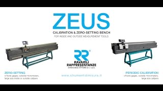 ZEUS Banco di Calibrazione e Azzeramento  Verifica e Settaggio Strumenti Video 1 [upl. by Creight]