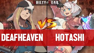 【GGST】DEAFHEAVENAXL vs HOTASHIELPHELT ▰ Guilty Gear Strive  High Level Gameplay [upl. by Bourgeois]