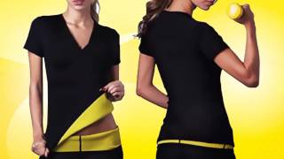 Fat Burning Thermal Sweat Sports Shirt Top [upl. by Atsyrc]