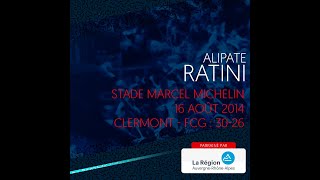 Lessai dAlipate Ratini à Clermont en 2014 [upl. by Aihsrop]