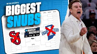 BIGGEST SNUBS From The NCAA Tournament I 2024 March Madness I CBS Sports [upl. by Wahlstrom]