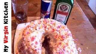 JAGERBOMB CAKE RECIPE [upl. by Cowley]