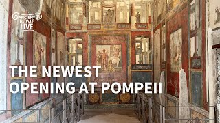 The Newest Opening at Pompeii House of the Vettii [upl. by Worthington880]