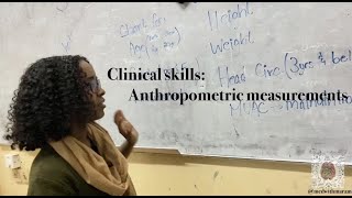 Clinical skills Anthropometric measurements [upl. by Kellby404]