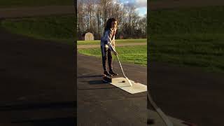 Stick handling training Tutorial Girls Hockey [upl. by Ettelohcin]