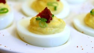 HORSE EGGS  Horseradish Deviled Eggs Recipe [upl. by Annoled]