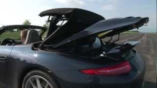 2012 Porsche 911 Carrera S Cabriolet  Drive Time Review with Steve Hammes  TestDriveNow [upl. by Nitaf]