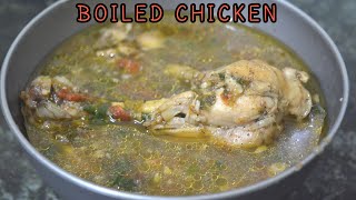 Boiled Chicken  Healthy Boil Chicken in Pressure Cooker [upl. by Wendell]