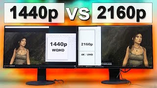 1440p vs 4K 2160p Monitor  Auf was man achten muss [upl. by Klos331]