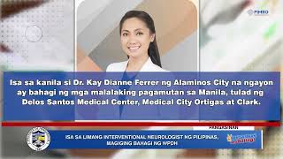 Sa buong Pilipinas lima lang ang Interventional Neurologist Isa sa kanila ay tubong Alaminos City [upl. by Mariann]