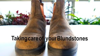 Cleaning Blundstone [upl. by Eolc300]