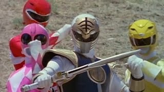 Mighty Morphin Power Rangers  A Different Shade of Pink  Power Rangers vs Goldar and Rito Revolto [upl. by Kory]