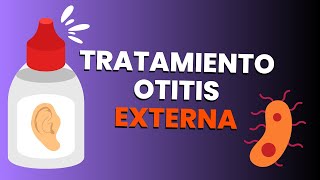 👂Otitis externa en 2 MINUTOS tratamiento [upl. by Eenahpets]