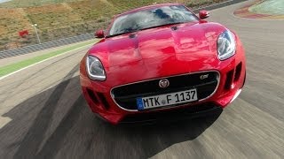 2015 Jaguar FType R Coupe Racetrack Review [upl. by Mandell897]