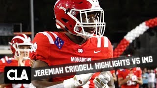 OREGON DUCKS SAFETY COMMIT IS A BEAST Jeremiah Criddell Official Mix Mater Dei vs IMG Academy [upl. by Pegg]