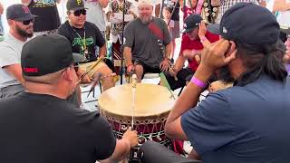 Meskwaki Nation Singers  Salamanca Powwow 2023 Sunday Afternoon [upl. by Itsyrc]