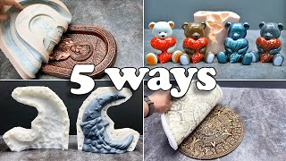 5 DIY Silicone Mold Making Ways to REVOLUTIONIZE Your Crafting [upl. by Cath]