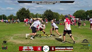 2024 IRF Roundnet World Championships  Mens Individual GG  DéryKim vs GrönebaumPrüfer CVOD [upl. by Hallvard]