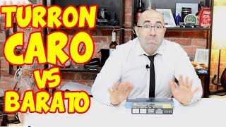 Turrón CARO VS Turrón BARATO [upl. by Nekcarb]