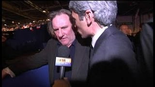 Meeting UMP de Villepinte  Depardieu quotaime Monsieur Sarkozyquot [upl. by Dougall]