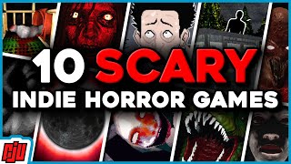 10 Scary Indie Horror Games  2021 [upl. by Odella]