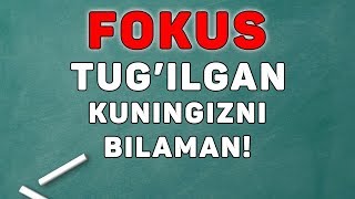 TUGILGAN KUNINGIZNI TOPAMAN matematik tryuk [upl. by Baniez]