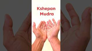 Kshepan Mudra yogaforbeginners yoga mudra [upl. by Atinrahs]