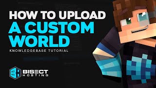 How to upload a world to your Minecraft server [upl. by Island]