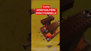 TUTO MONTGOLFIÈRE DIRECTIONNELLE sur LEGO FORTNITE [upl. by Elodie]