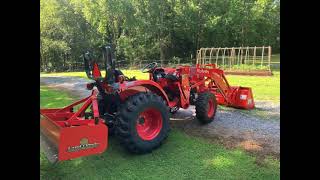 KUBOTA L2501 TRACTOR REVIEW FEATURES amp OPERATION Part 1… [upl. by Callahan]