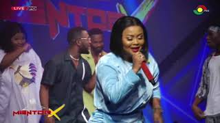 Mentor X Week 8 Guest Judge Nana Ama McBrown dazzles all as she performs My Baby by Samini [upl. by Rehptosirhc]