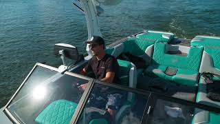 Jake Pelots Tige boat powered Indmars Raptor 400 [upl. by Fujio]