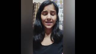 Angana Morey Cover  Shreya Ghoshal  By Vallari Chitnis  youtube Shorts shreyaghoshal shorts [upl. by Telocin]