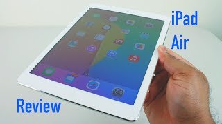 iPad Air Review  16GB White and Silver [upl. by Nirmak442]