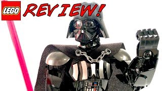 LEGO 75534 Darth Vader Buildable Figure Review LEGO Star Wars 2017 Set [upl. by Sixla]