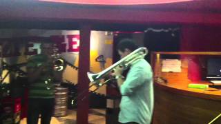 Queen Bohemian Rhapsody  Szeged Trombone Ensemble  Rehersal [upl. by Yalahs]