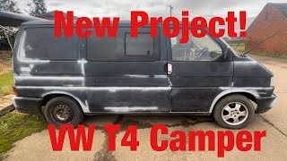 New Project Camper Conversion VW Transporter T4 [upl. by Fry]